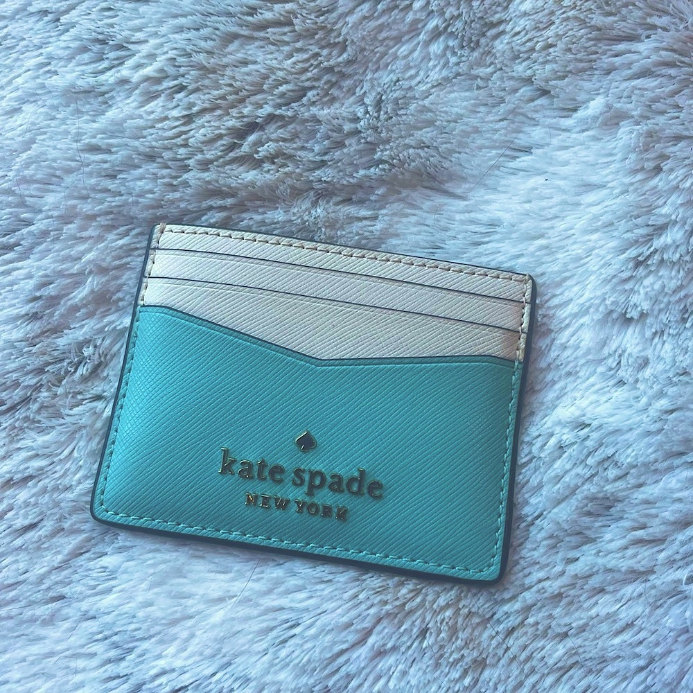 Aqua mini wallet Kate Spade ♠️